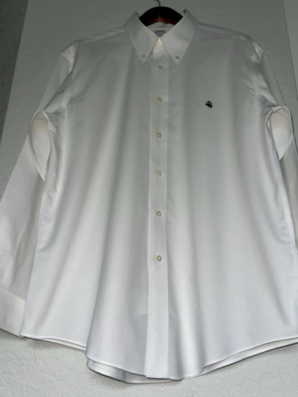 Brooks Brothers Mens Oxford Cotton XL Regent Fit Button-Down Shirt - Picture 10 of 16